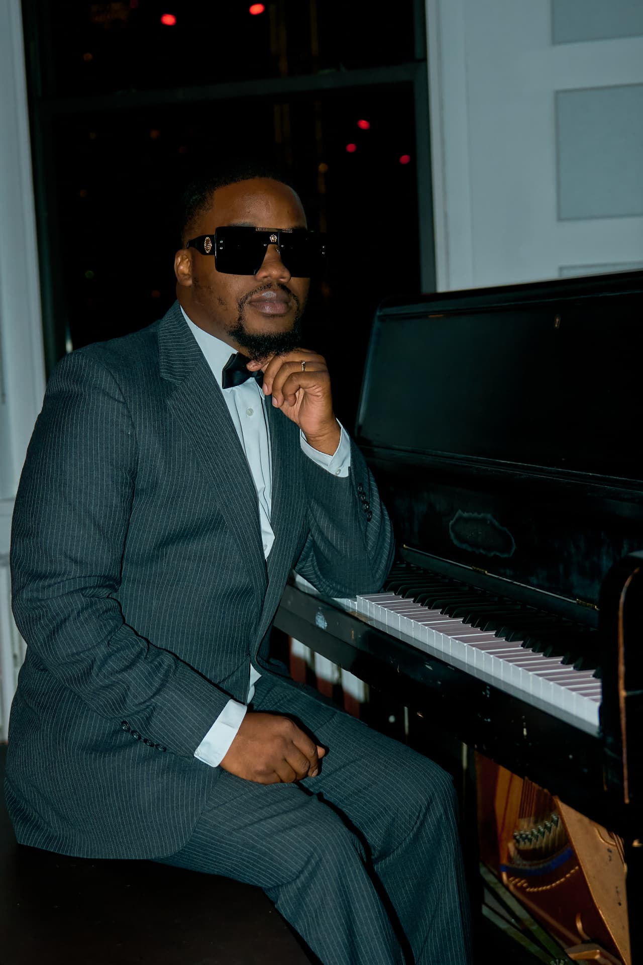 New York — At the piano, DeSean Kirkland live in concert